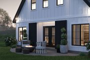 Barndominium Style House Plan - 2 Beds 2.5 Baths 1565 Sq/Ft Plan #455-508 