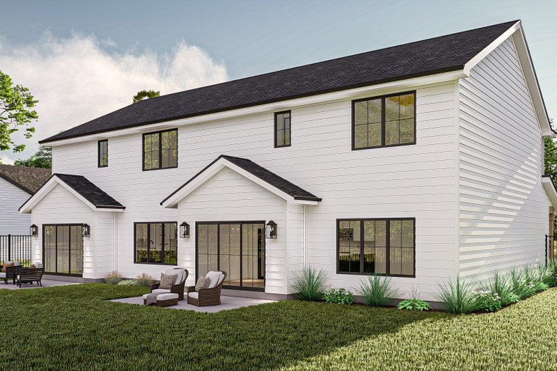 Architectural House Design - Exterior - Other Elevation 1 for Craftsman House Plan #455-567 - 3 bed, 2.5 bath