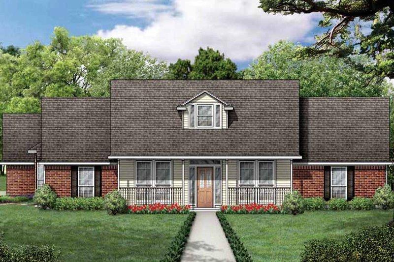 Home Plan - Exterior - Front Elevation 3 for Traditional House Plan #84-704 - 3 bed, 2.5 bath