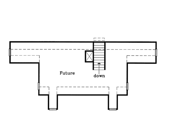 Home Plan - Colonial Floor Plan - Other Floor Plan #985-18