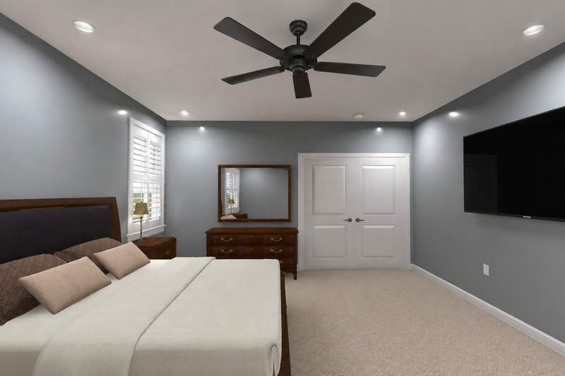 Dream House Plan - Interior - Master Bedroom 4 for Barndominium House Plan #1060-497 - 3 bed, 2.5 bath