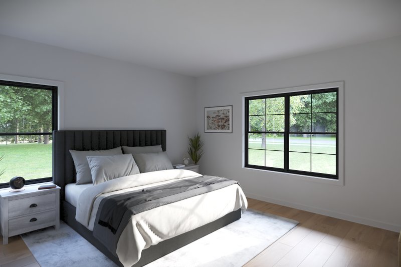 House Blueprint - Interior - Master Bedroom for Country House Plan #1089-48 - 3 bed, 2.5 bath