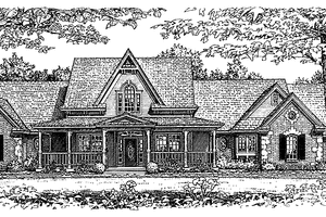 Dream House Plan - Exterior - Front Elevation for Craftsman House Plan #310-1009 - 4 bed, 2.5 bath