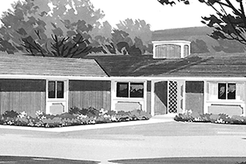 House Design - Prairie Exterior - Front Elevation Plan #320-1310