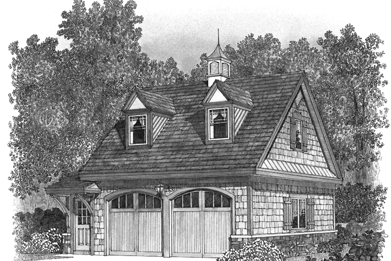 Dream House Plan - Craftsman Exterior - Front Elevation Plan #1016-98