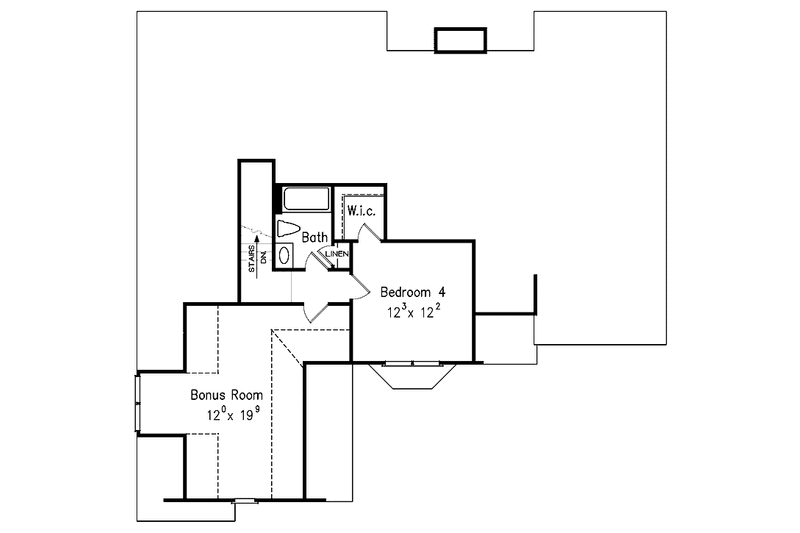 Dream House Plan - Floor Plan - Other Floor for Country House Plan #927-282 - 3 bed, 2 bath