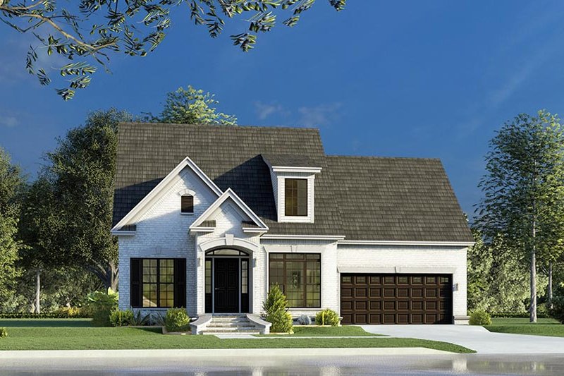 Dream House Plan - Traditional Exterior - Front Elevation Plan #923-191