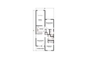 Modern Style House Plan - 2 Beds 2 Baths 834 Sq/Ft Plan #1099-8 