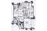 Traditional Style House Plan - 4 Beds 3 Baths 2582 Sq/Ft Plan #310-848 