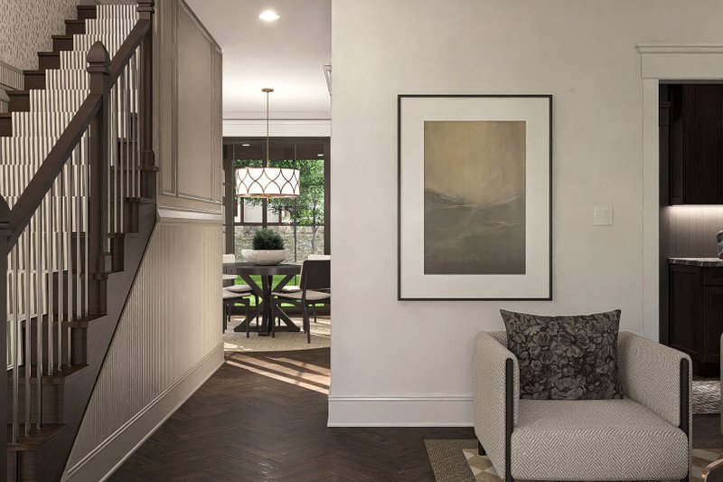 Dream House Plan - Interior - Entry 1 for Modern House Plan #455-430 - 3 bed, 2.5 bath