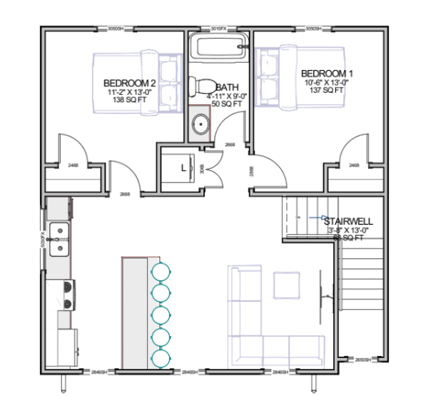 Dream House Plan - Contemporary Floor Plan - Main Floor Plan #1116-12