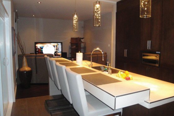 Kitchen - 1850 square foot modern home