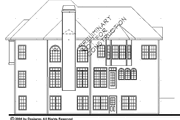 Colonial Style House Plan - 5 Beds 4 Baths 3039 Sq/Ft Plan #927-223 