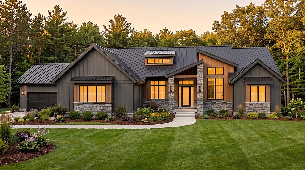 Exterior - Front Elevation 2 for Farmhouse House Plan #1089-73 - 3 bed, 2.5 bath