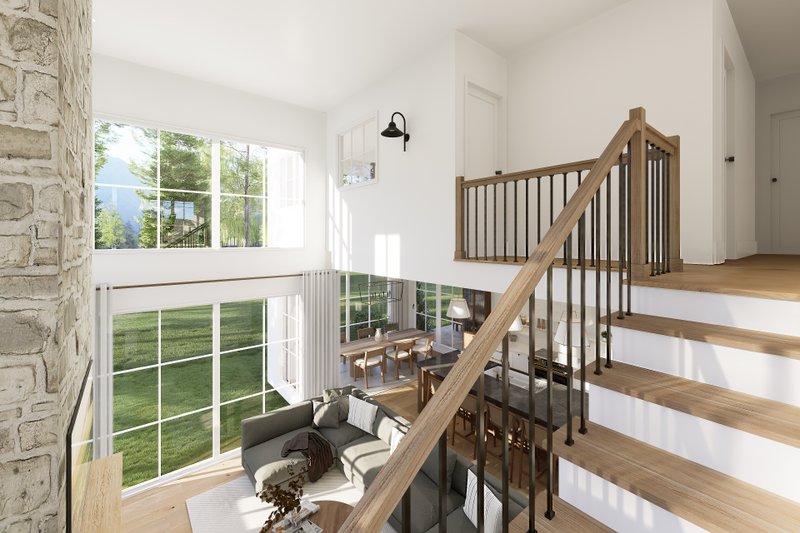 Architectural House Design - Interior - Other 1 for Farmhouse House Plan #23-2833 - 3 bed, 2.5 bath