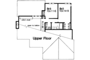 House Plan - 4 Beds 2 Baths 1531 Sq/Ft Plan #320-128 