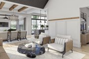 Modern Style House Plan - 3 Beds 2.5 Baths 2682 Sq/Ft Plan #455-610 
