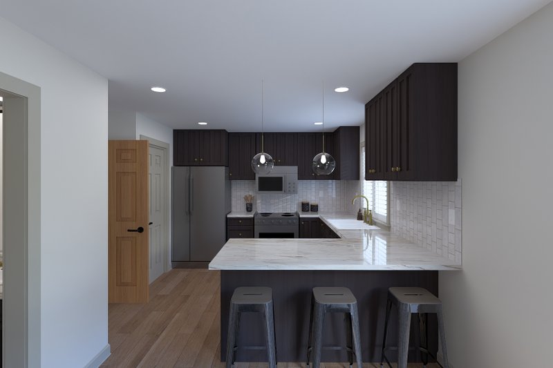 House Design - Interior - Kitchen 2 for Traditional House Plan #1060-385 - 3 bed, 2.5 bath