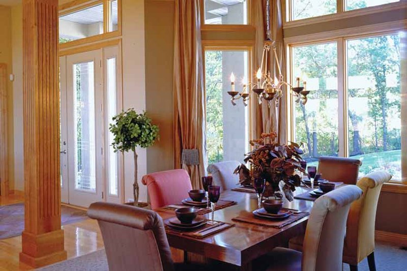Dream House Plan - Interior - Dining Room for European House Plan #51-1094 - 2 bed, 2.5 bath