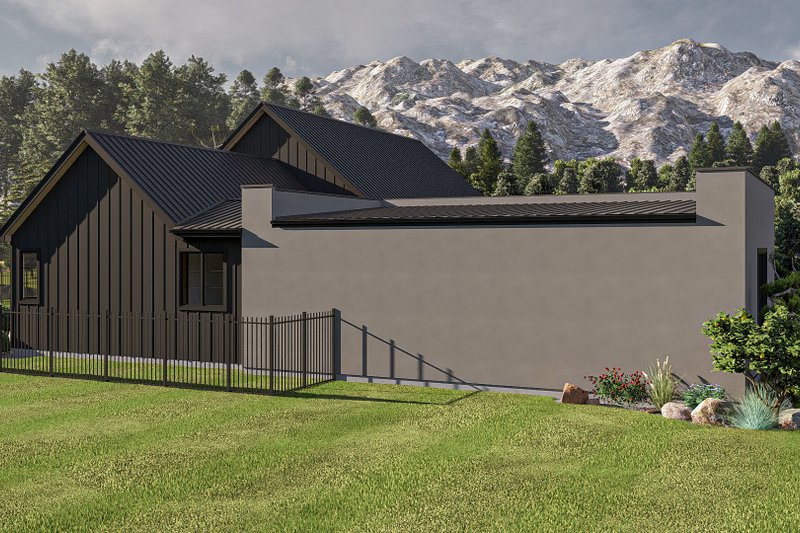 House Design - Exterior - Other Elevation for Modern House Plan #455-369 - 3 bed, 2.5 bath
