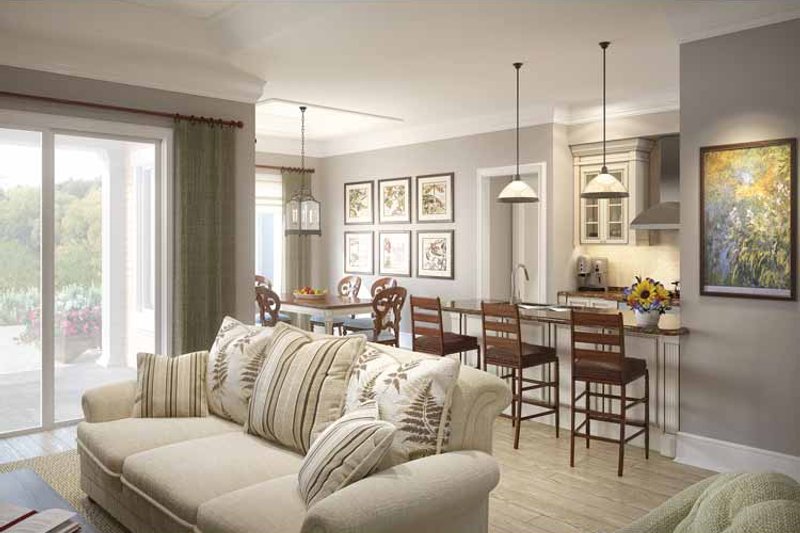 Home Plan - Interior - Kitchen for Farmhouse House Plan #938-30 - 3 bed, 2 bath