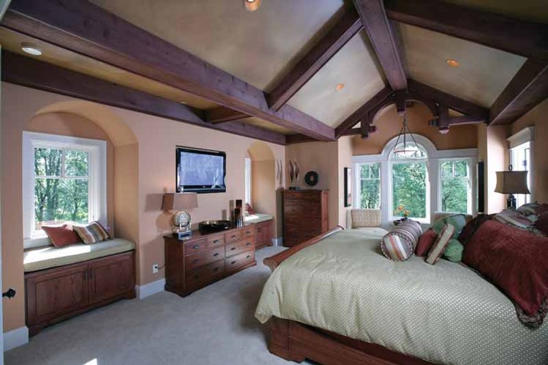 House Design - Interior - Master Bedroom for Craftsman House Plan #928-32 - 4 bed, 3.5 bath