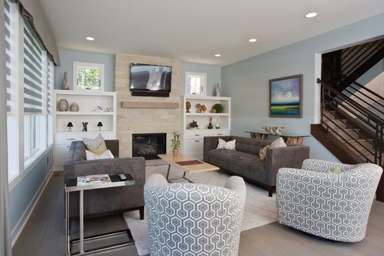 Interior - Other 1 for Contemporary House Plan #928-273 - 3 bed, 2.5 bath