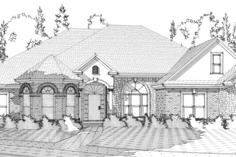 Traditional Style House Plan - 4 Beds 3 Baths 2767 Sq/Ft Plan #63-224