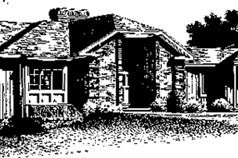 Home Plan - Tudor Exterior - Front Elevation Plan #1001-120