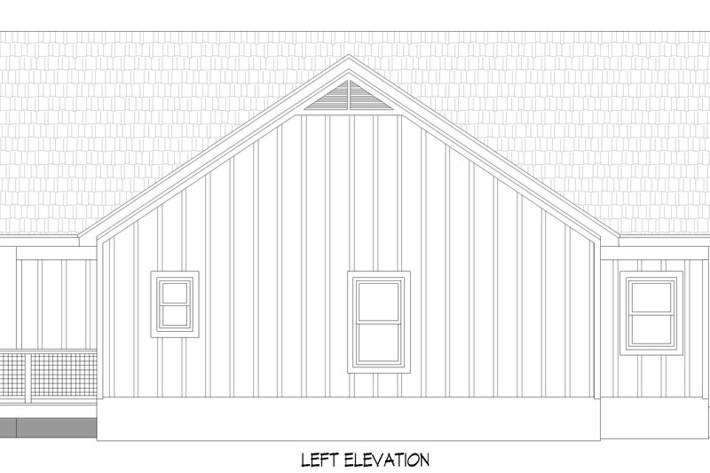 Home Plan - Exterior - Other Elevation for Country House Plan #932-786 - 2 bed, 2 bath