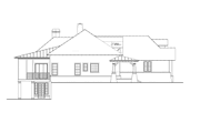Craftsman Style House Plan - 3 Beds 2 Baths 2249 Sq/Ft Plan #54-304 Exterior 