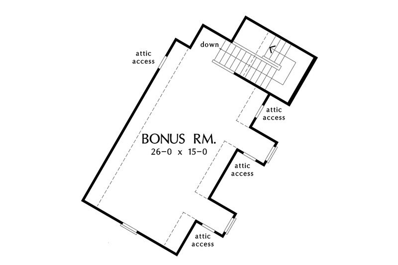 Dream House Plan - Floor Plan - Other Floor for Cottage House Plan #929-992 - 4 bed, 4 bath