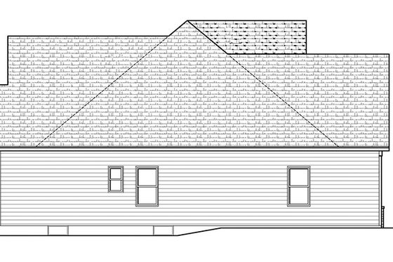 Exterior - Other Elevation 1 for Ranch House Plan #1010-103 - 3 bed, 2 bath