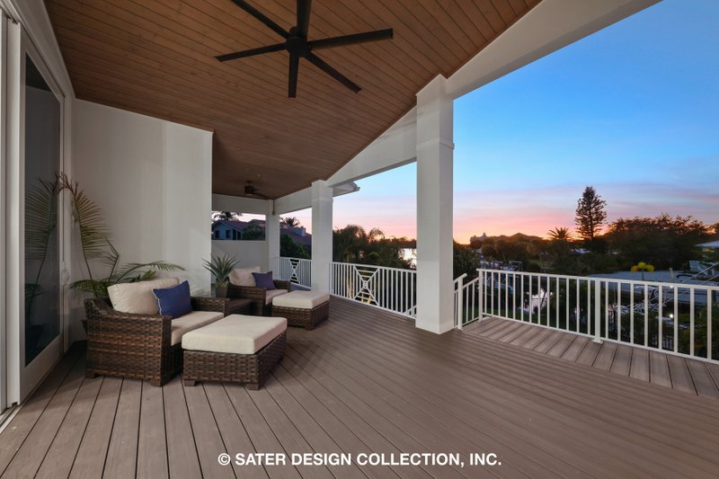 Architectural House Design - Exterior - Outdoor Living 1 for Beach House Plan #930-530 - 4 bed, 3 bath