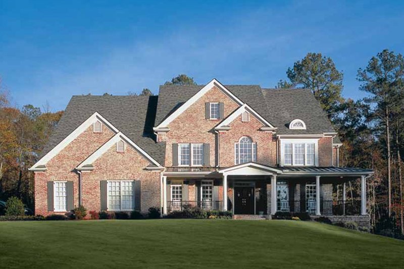Home Plan - Exterior - Front Elevation 3 for Colonial House Plan #927-174 - 5 bed, 4.5 bath