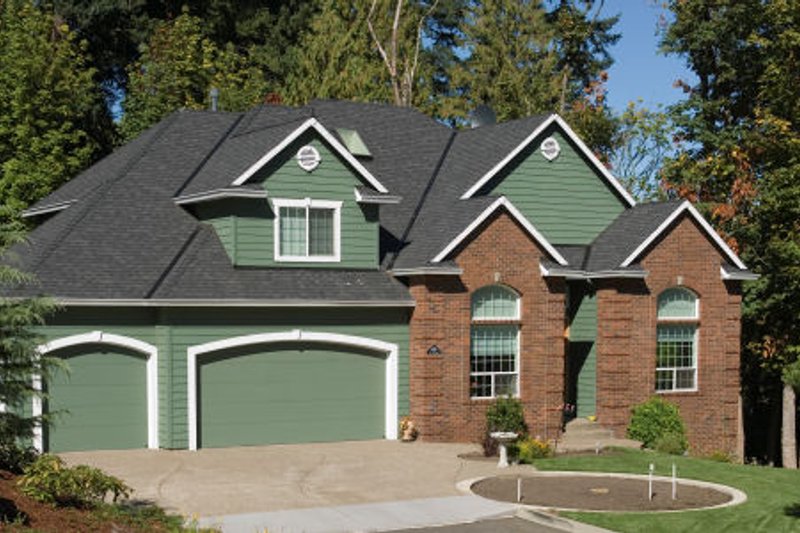 Home Plan - Exterior - Front Elevation for European House Plan #48-337 - 3 bed, 2.5 bath