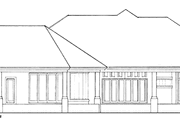 Mediterranean Style House Plan - 3 Beds 4.5 Baths 4534 Sq/Ft Plan #930-312 