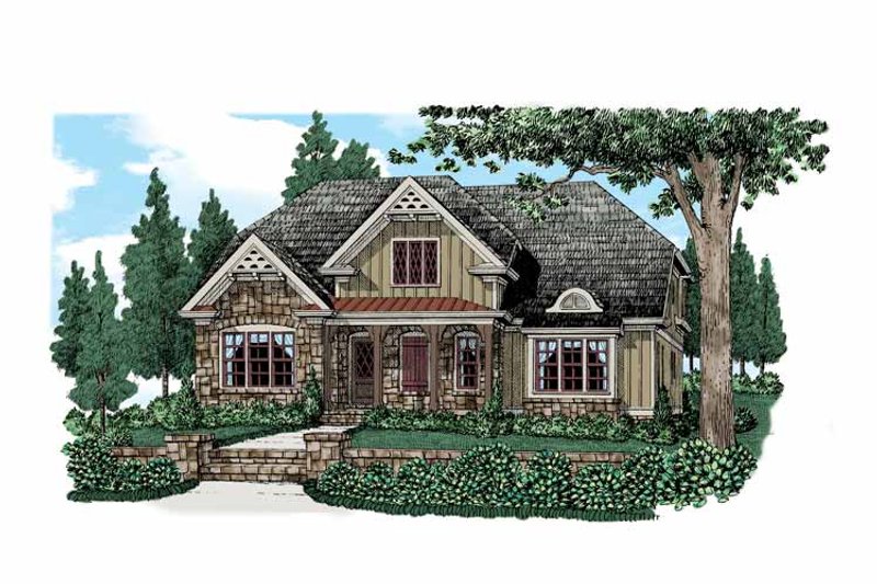 Dream House Plan - Exterior - Front Elevation 3 for Country House Plan #927-522 - 3 bed, 3.5 bath