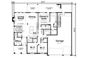 Traditional Style House Plan - 3 Beds 2.5 Baths 3704 Sq/Ft Plan #20-2344 