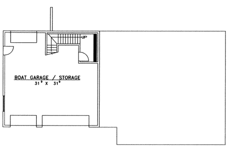 Dream House Plan - Floor Plan - Other Floor for Bungalow House Plan #117-290 - 4 bed, 3 bath