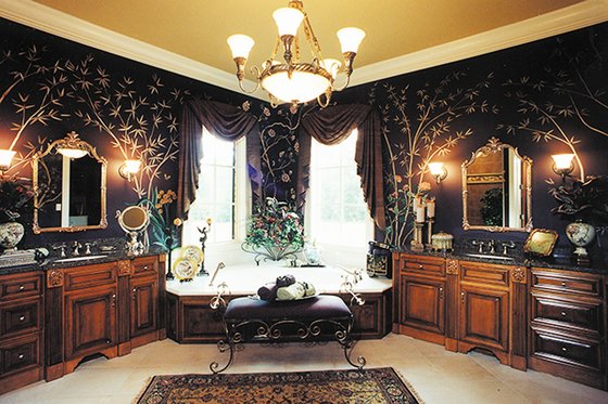 Interior - Master Bathroom 1 for Traditional House Plan #437-56 - 4 bed, 3.5 bath