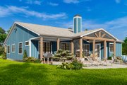 Craftsman Style House Plan - 3 Beds 2.5 Baths 2270 Sq/Ft Plan #54-591 Exterior 
