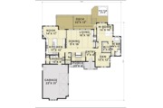 European Style House Plan - 5 Beds 4 Baths 5294 Sq/Ft Plan #1070-6 