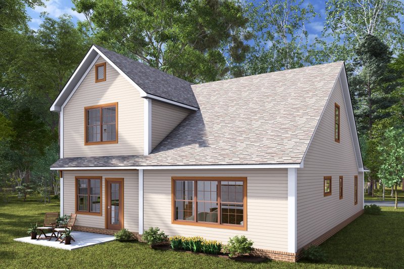 Home Plan - Exterior - Other Elevation 1 for Cottage House Plan #513-2279 - 3 bed, 2.5 bath