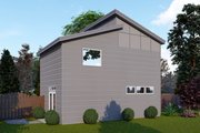 Contemporary Style House Plan - 2 Beds 2.5 Baths 1066 Sq/Ft Plan #53-783 Exterior 