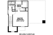 Modern Style House Plan - 2 Beds 2.5 Baths 1507 Sq/Ft Plan #141-262 