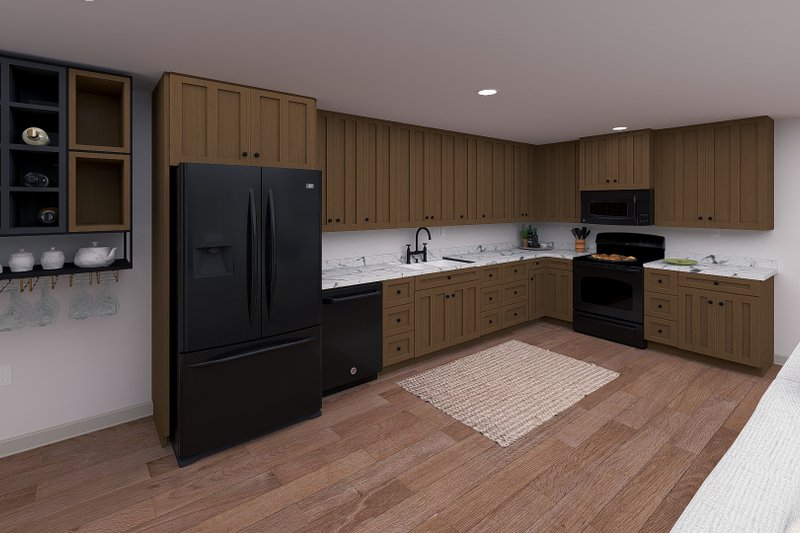 Dream House Plan - Interior - Other 9 for Ranch House Plan #1060-287 - 3 bed, 2 bath