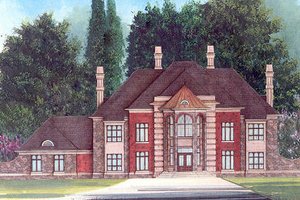Colonial Exterior - Front Elevation Plan #119-311