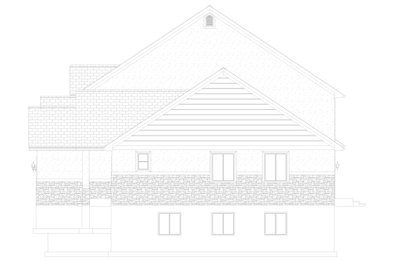Dream House Plan - Exterior - Other Elevation 1 for Farmhouse House Plan #1060-321 - 10 bed, 10 bath