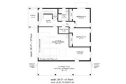 Contemporary Style House Plan - 3 Beds 2.5 Baths 2434 Sq/Ft Plan #932-893 
